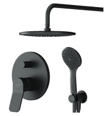 Душевая система AM.PM X-Joy FB85A1RH02 Черная матовая