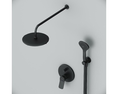 Душевая система AM.PM X-Joy FB85A1RH22 Черная матовая