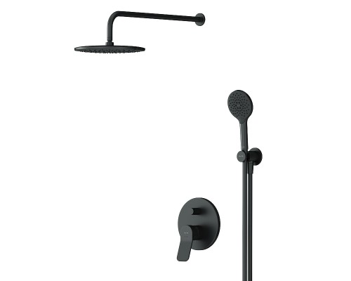 Душевая система AM.PM X-Joy FB85A1RH22 Черная матовая