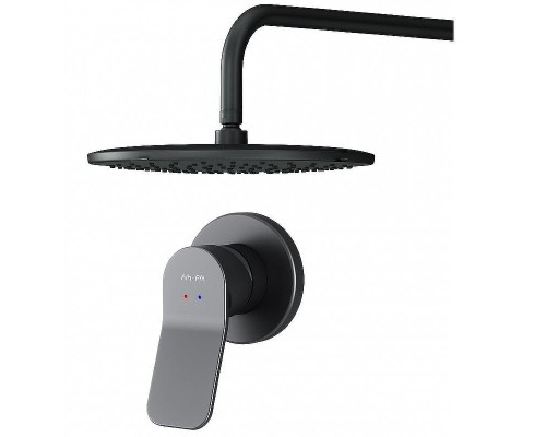 Душевая система AM.PM X-Joy FB85A2R002 Черная матовая