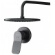Душевая система AM.PM X-Joy FB85A2R002 Черная матовая