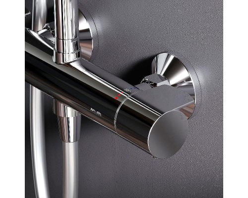 Душевая система AM.PM X-Joy F0785A400 с термостатом Хром