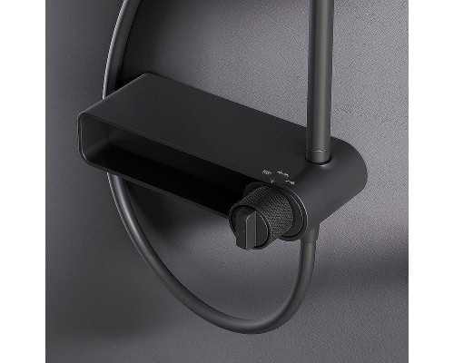 Душевая система AM.PM X-Joy F0785A622 Черная матовая
