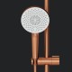 Душевая система AM.PM X-Joy F0785A544 с термостатом Розовое золото