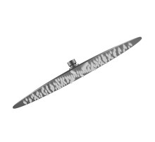 Верхний душ AQUAme AQM8606GM цвет Металл шлифованный