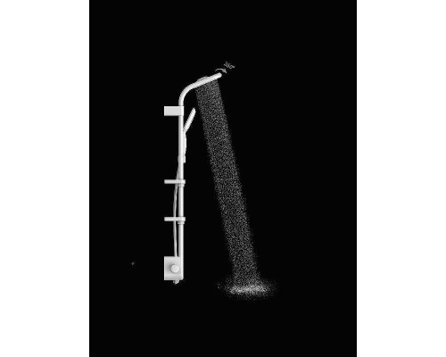 Душевая система AQUAme AQM8003W с термостатом Белая матовая