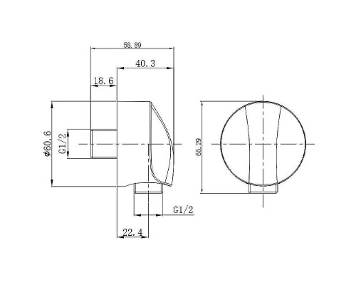 Шланговое подключение AQUAme AQM8710MB Черное