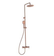 Душевая система AQUAme AQM8011BC цвет Медь шлифованная