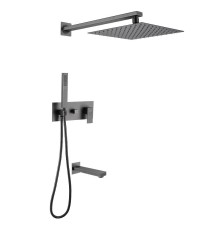 Душевая система Abber Daheim AF8217NG Никель