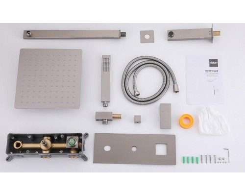 Душевая система Abber Daheim AF8217SP цвет Сатин