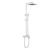 Душевая система Abber Daheim AF8220WL цвет Белый матовый