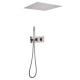 Душевая система Abber Daheim AF8255SP c термостатом цвет Сатин
