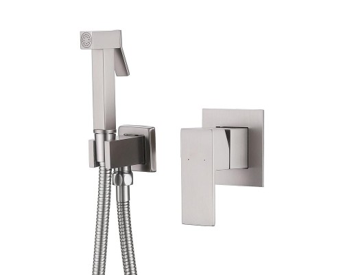 Гигиенический душ со смесителем Abber Daheim AF8225SP цвет Сатин