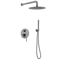 Душевая система Abber Emotion AF8818NG Никель