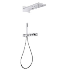 Душевая система Abber Rund AF8752 с термостатом Хром