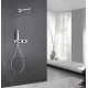 Душевая система Abber Rund AF8750 с термостатом Хром
