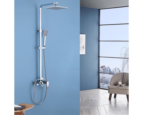 Душевая система Abber Wasserfall AF8616L цвет Хром