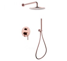 Душевая система Abber Wasser Kreis AF8118RG Розовое золото