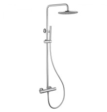 Душевая система Abber Wasser Kreis AF8160L с термостатом Хром