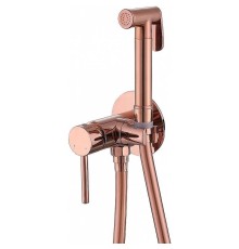 Гигиенический душ со смесителем Abber Wasser Kreis AF8125RG Розовое золото