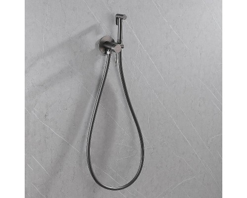 Гигиенический душ со смесителем Abber Wasser Kreis AF8125NG Никель