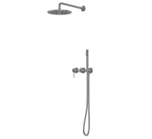 Душевая система Abber Wasser Kreis 316 AF8118BGG цвет Оружейная сталь брашированная