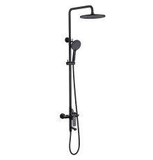 Душевая система Abber Weiss Insel AF8016BL цвет Черный матовый