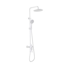 Душевая система Abber Weiss Insel AF8016FWL цвет Белый матовый
