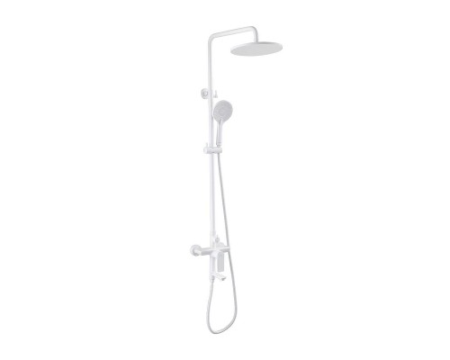 Душевая система Abber Weiss Insel AF8016FWL цвет Белый матовый