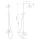 Душевая система Abber Weiss Insel AF8016FWL цвет Белый матовый