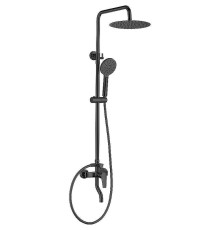 Душевая система Allen Brau Eclipse 5.E1007-31 Черная матовая