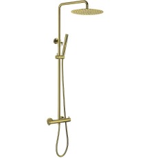 Душевая система Allen Brau Fantasy 5.11001-GB с термостатом цвет Золото