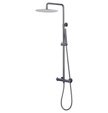 Душевая система Allen Brau Fantasy 5.11001-MG с термостатом Графит брашированный