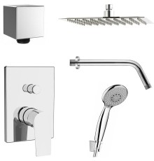 Душевая система Aquanet Static 2.03 257159 Хром