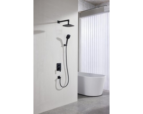 Душевая система Arrow ARQ1201HUMB цвет Черный матовый