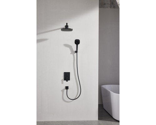 Душевая система Arrow ARQ1201HUMB цвет Черный матовый