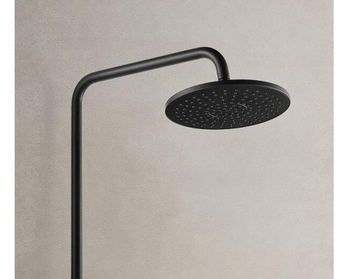 Душевая система Arrow AG3317SHMB с термостатом цвет Черный матовый