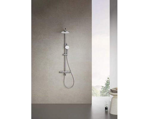 Душевая система Arrow AG3317SHU1CP с термостатом цвет Хром