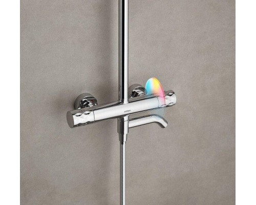 Душевая система Arrow AG3317SHU1CP с термостатом цвет Хром