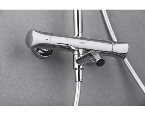 Душевая система Arrow AMG13SH848U1 с термостатом цвет Хром