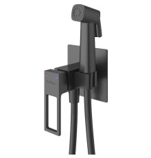 Гигиенический душ со смесителем BelBagno Luce LUC-HGN-NERO Черный матовый