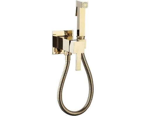 Гигиенический душ со смесителем CeramaLux KBS/002 Светлое золото