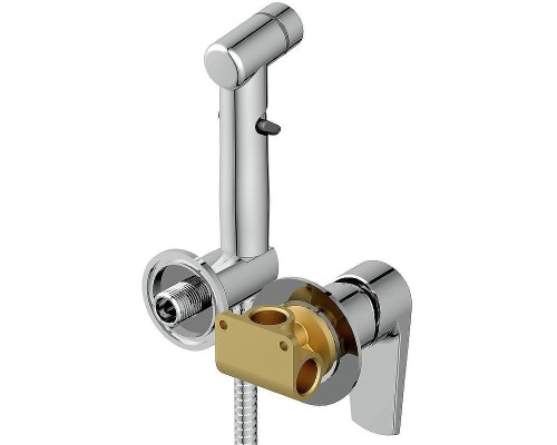 Гигиенический душ со смесителем Cersanit Moduo 64105 Хром
