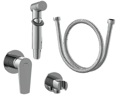 Гигиенический душ со смесителем Cersanit Moduo 64105 Хром