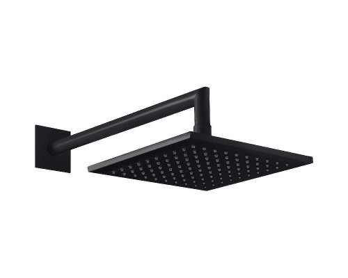 Верхний душ Cezares Porta-TDDQ-NOP Черный матовый