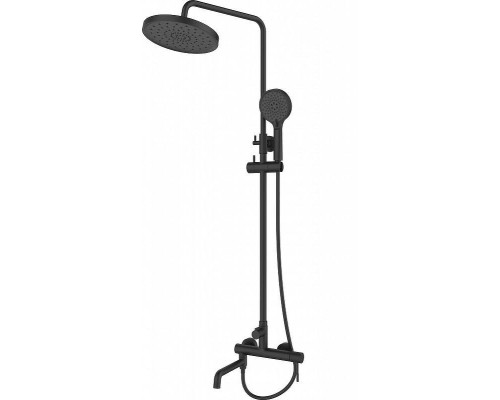 Душевая система Esbano DS Daisy ESDSDAIS-DSMB цвет Черный матовый