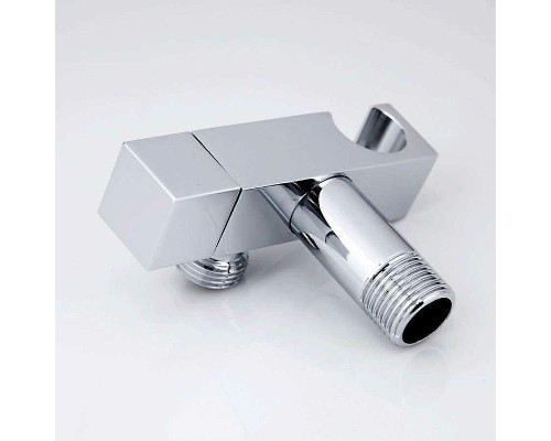 Гигиенический душ с запорным вентилем Frap F7502 Хром