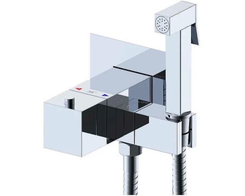 Гигиенический душ со смесителем Gappo G7207-40 с термостатом Хром