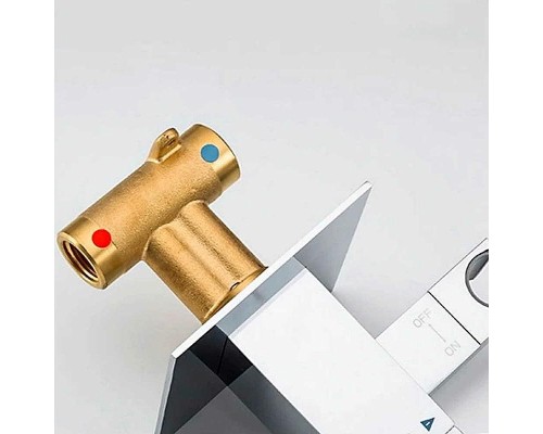 Гигиенический душ со смесителем Gappo G7207-40 с термостатом Хром