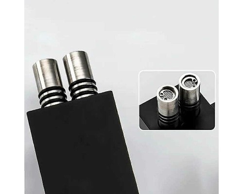 Гигиенический душ со смесителем Gappo G7207-60 с термостатом Черный матовый